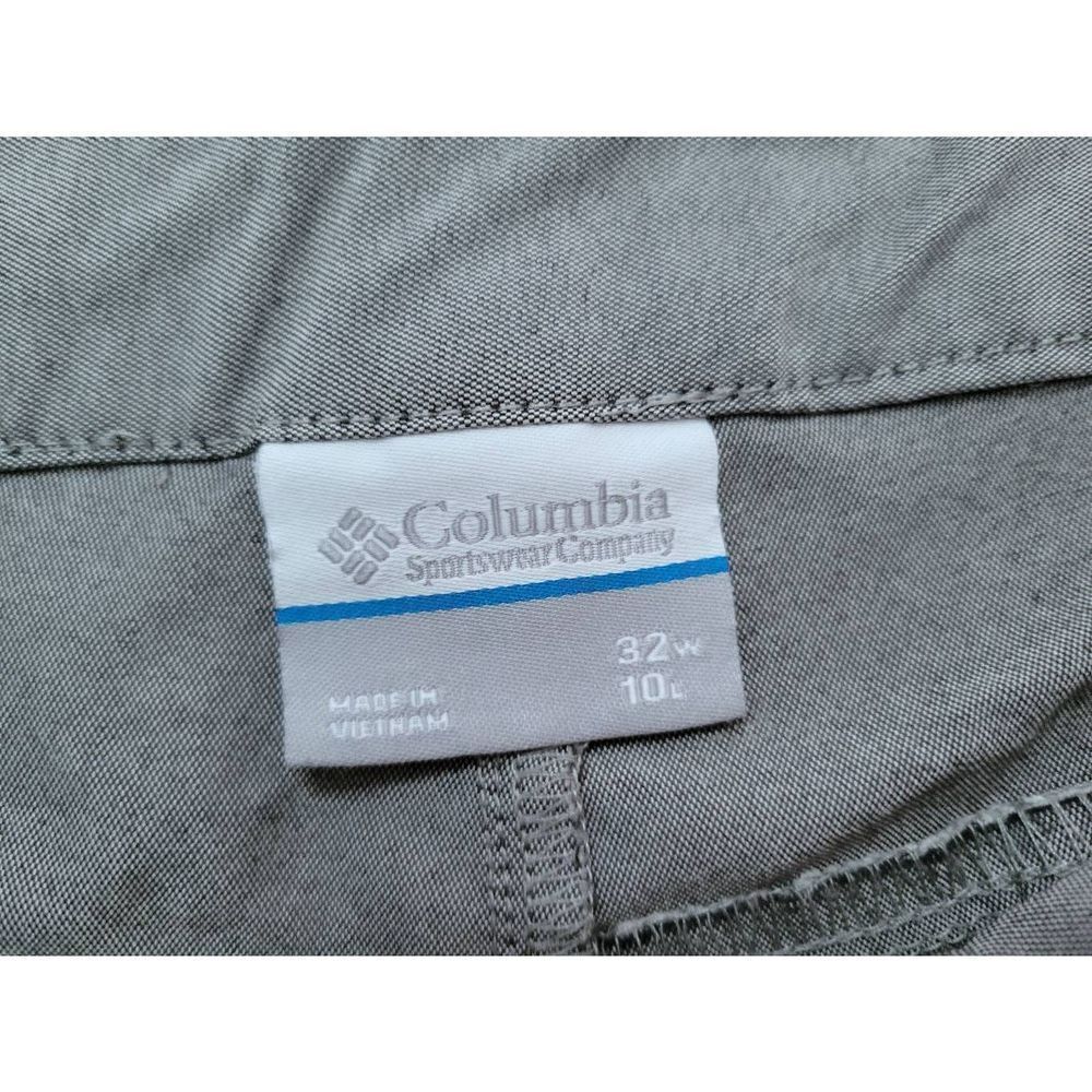 Columbia Shorts Gray Womens Size 32w 10L Active Hiking Sportswear Outdoor - Picture 3 of 8